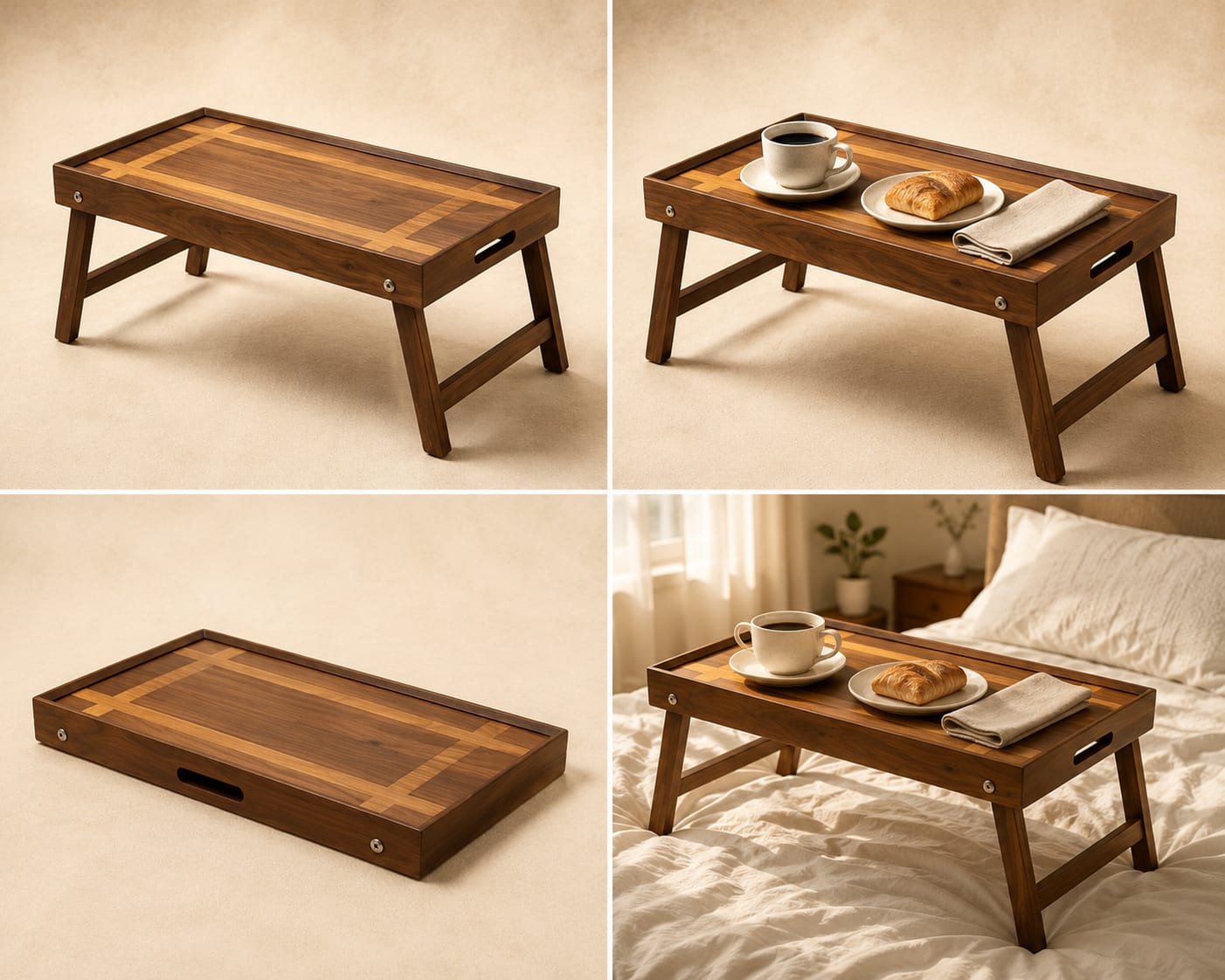 The Butler — Foldable Tray Table