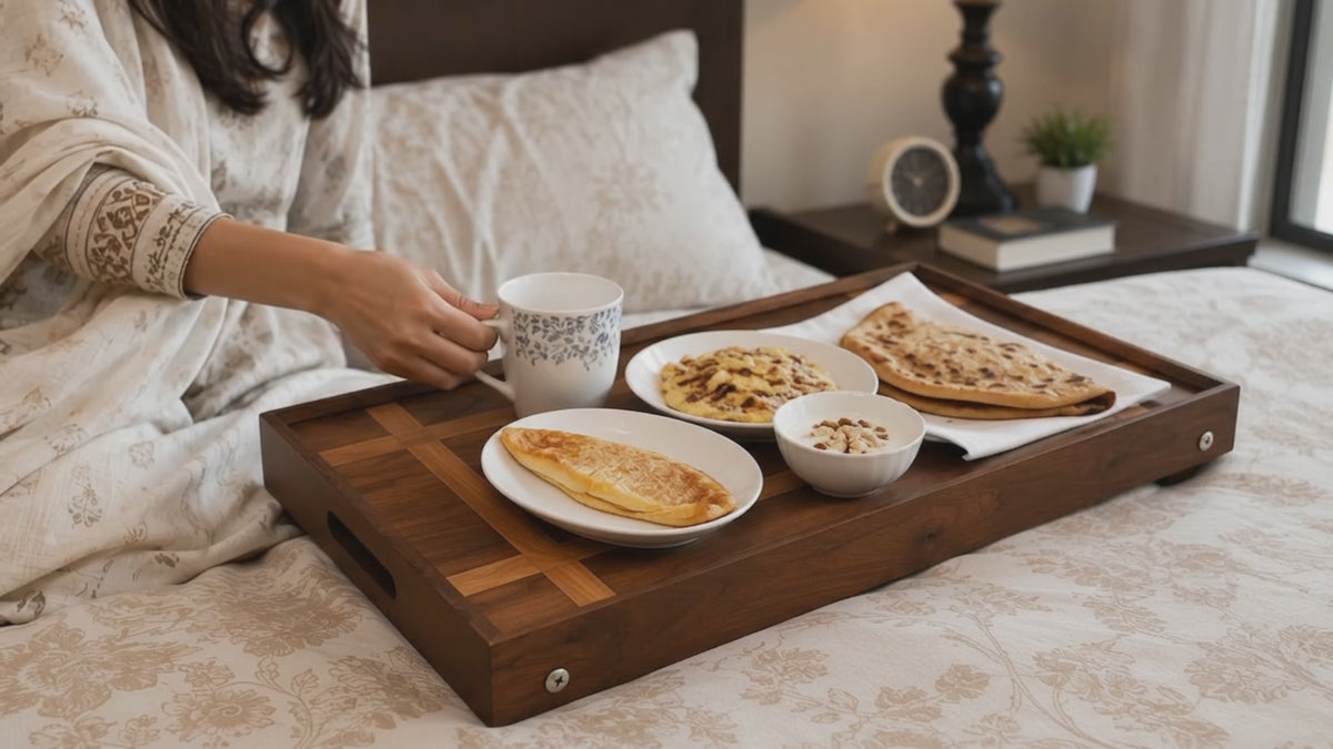 The Butler — Foldable Tray Table